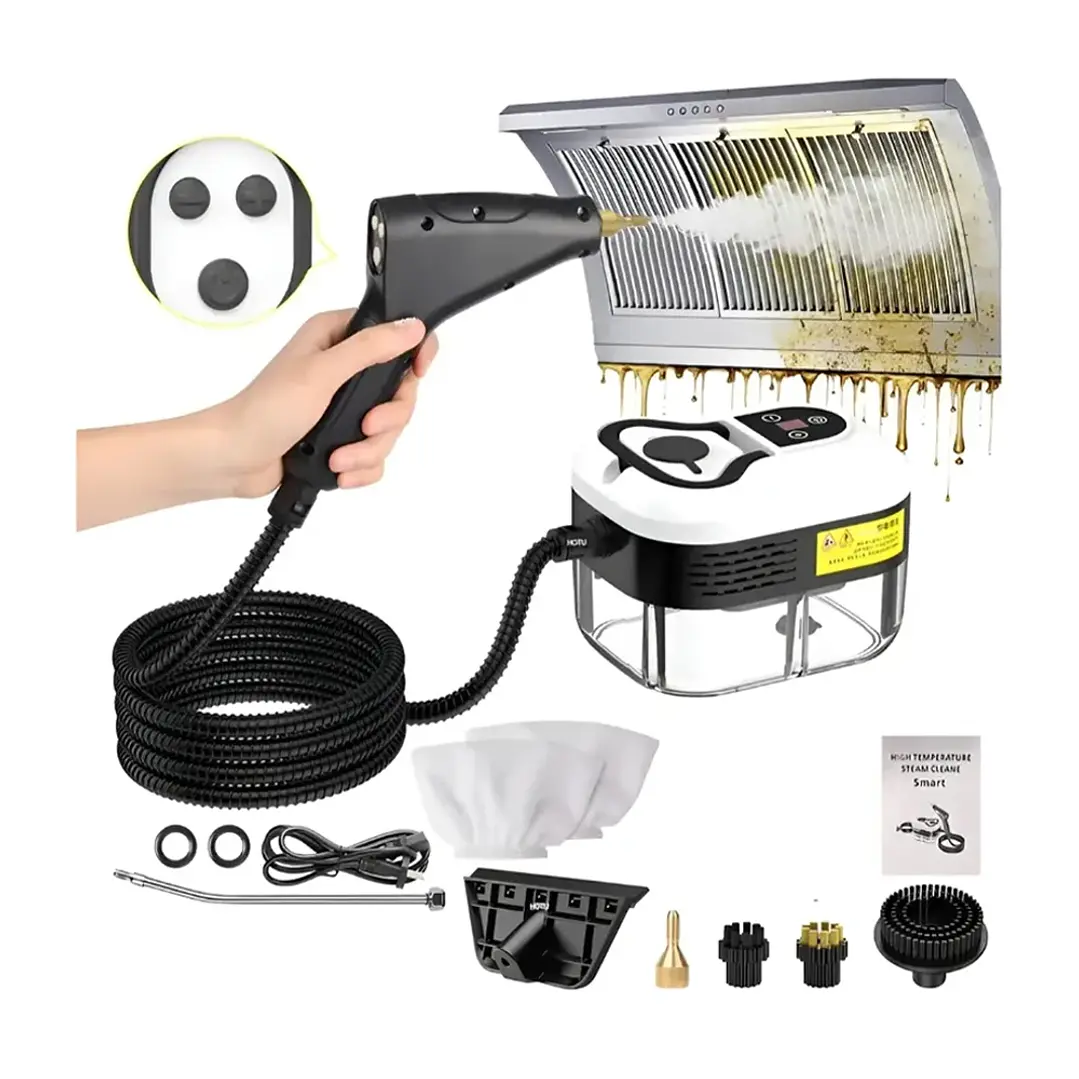 Limpiador a Vapor Portátil 2500W de Alta Presión con 6 Velocidades 5