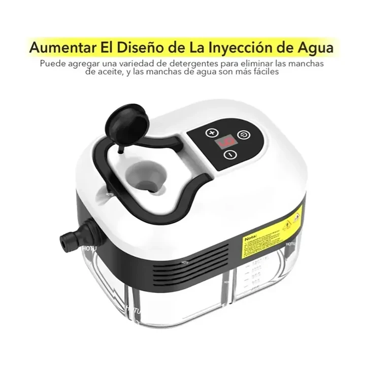 Limpiador a Vapor Portátil 2500W de Alta Presión con 6 Velocidades 8