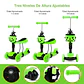 Scooter Monopatín Infantil 3 en 1 Ajustable con Canasto Chinita Verde - Miniatura 5