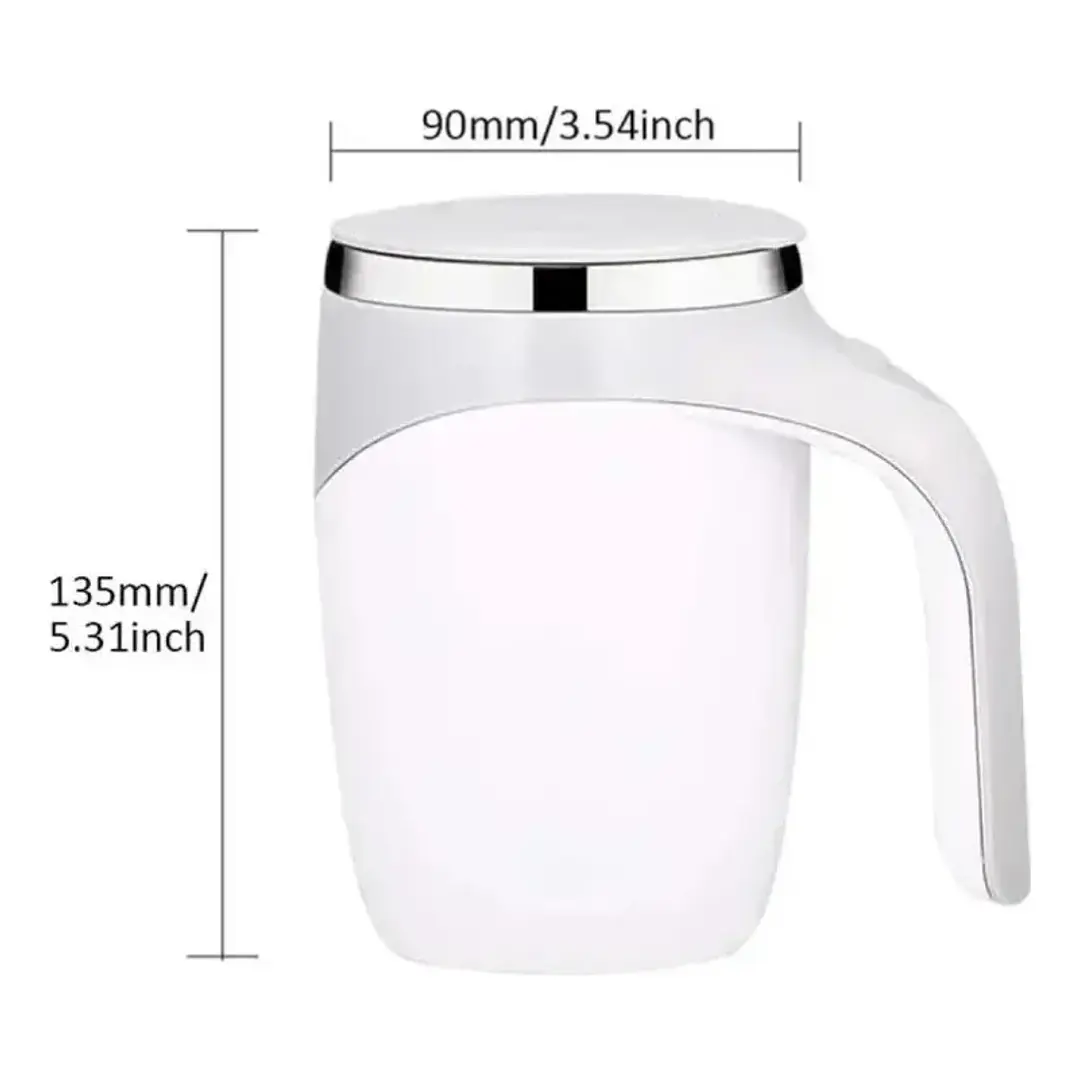 Taza Mezcladora Térmica de Acero Inoxidable con Carga USB 3
