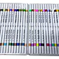 Set Lápices Acrílicos 48 Colores Marcadores Profesionales Multisuperficie - Miniatura 2