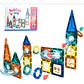 Set de Bloques Magnéticos con Tobogán 42 Piezas Juguete Didáctico STEM - Miniatura 2