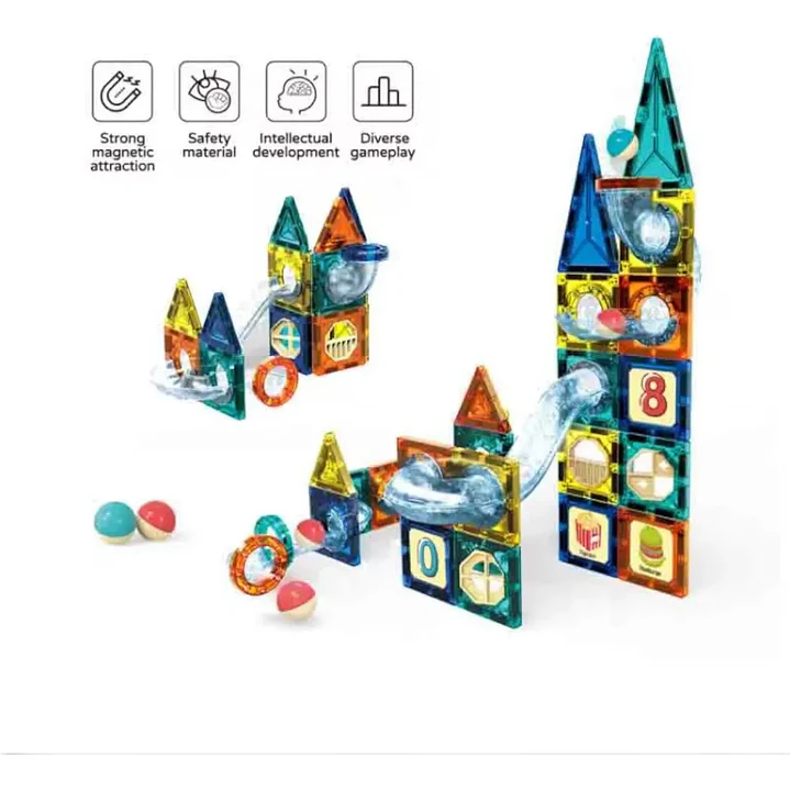 Set de 97 Bloques Magnéticos de Construcción Didácticos STEM 1