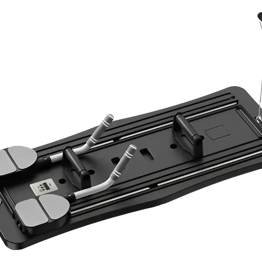 Banca de Abdominales Multifuncional Pilates Reformer 5 en 1 con Temporizador 2