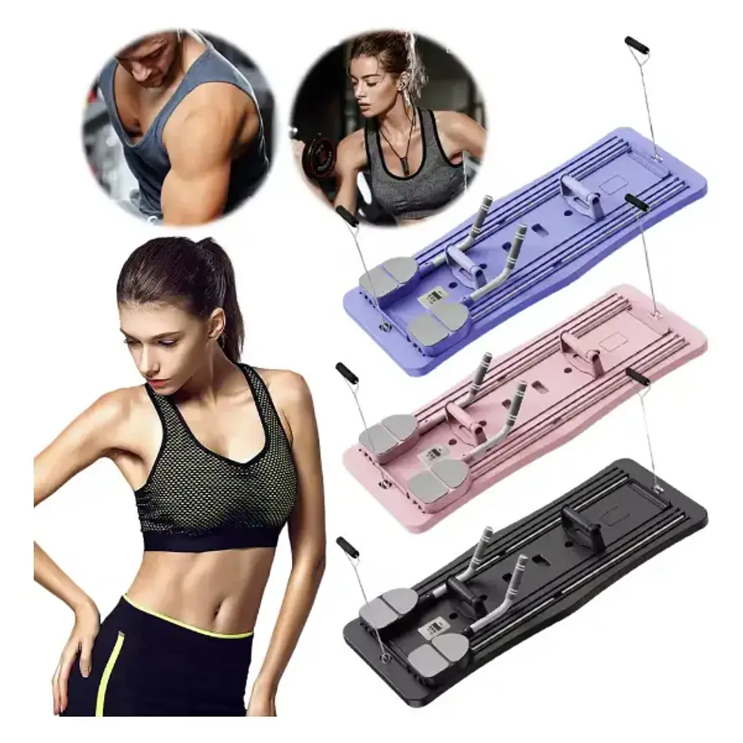 Banca de Abdominales Multifuncional Pilates Reformer 5 en 1 con Temporizador 5