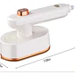 Mini Plancha a Vapor Portátil Placa de Titanio 220V para Viajes - Miniatura 2
