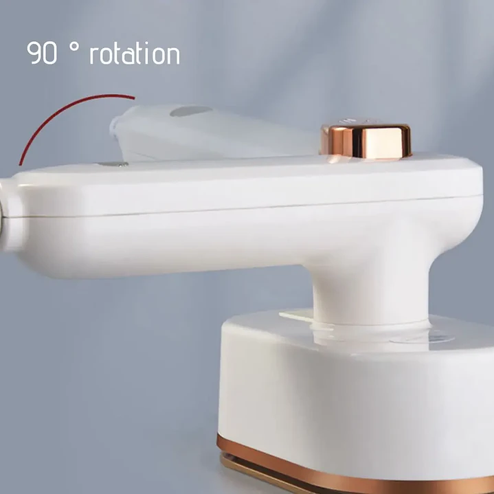 Mini Plancha a Vapor Portátil Placa de Titanio 220V para Viajes 3