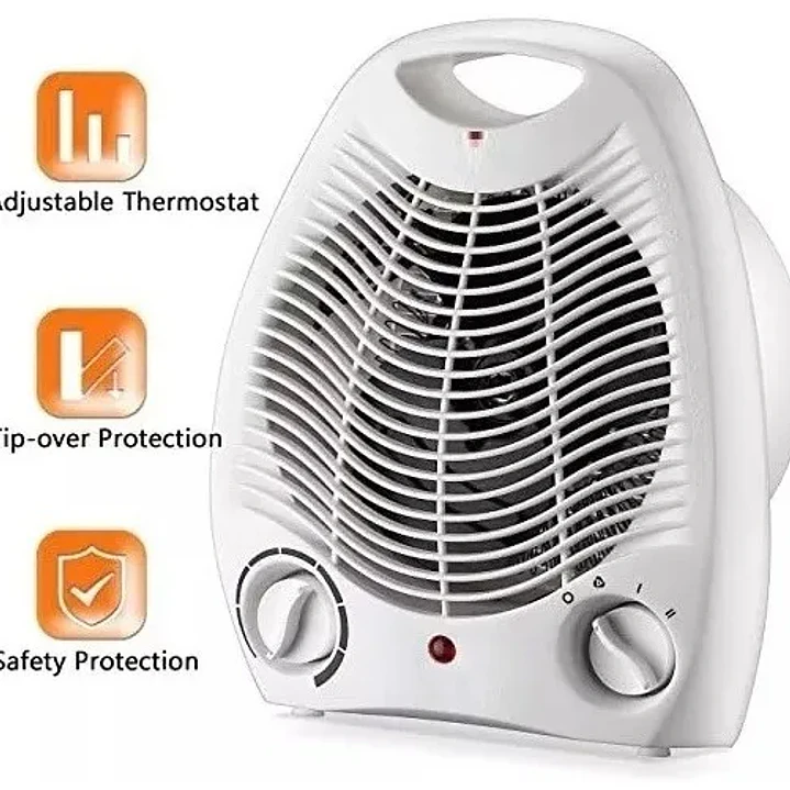 Termoventilador Eléctrico 2000W Potop con Termostato Ajustable 3