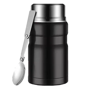 Termo Comida Acero Inoxidable 800 ML con Cuchara Plegable