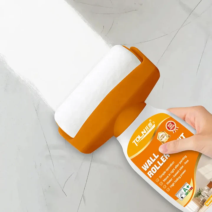 Rodillo Reparador de Paredes Blanco 500g con Pintura Integrada 3