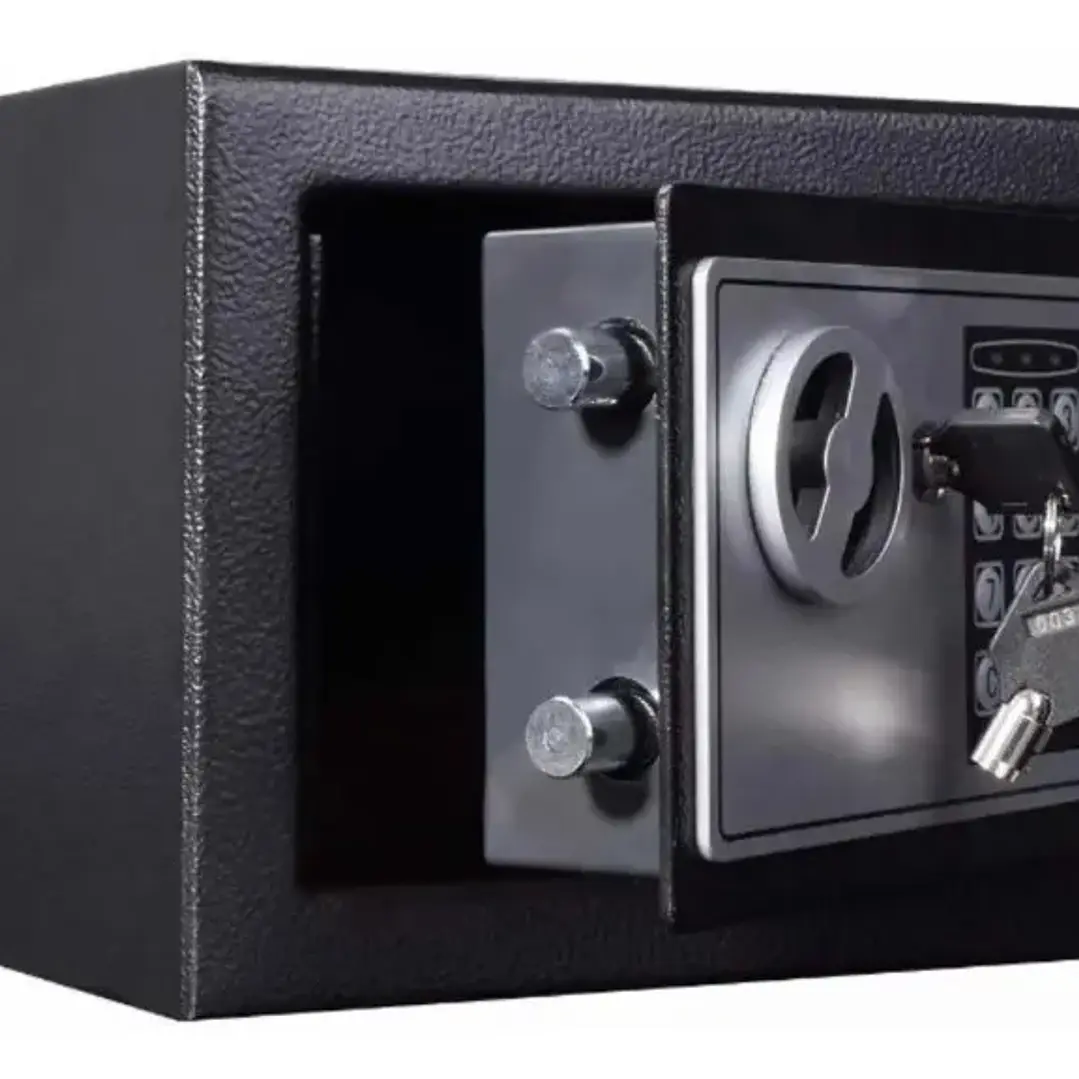 Caja Fuerte Digital de Seguridad con Llave de Emergencia y Doble Perno 2