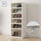 Zapatera Plegable Beiti 6 Niveles con Cierre Magnético y 12 Espacios - Miniatura 4