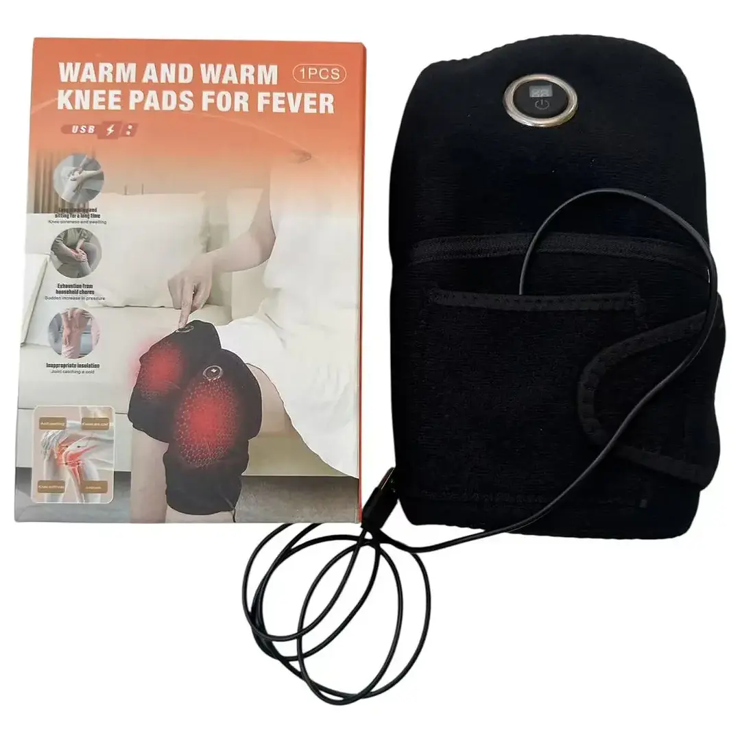 Rodillera Térmica Eléctrica con Calefacción USB y Talle Ajustable 3