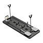 Banca de Abdominales Multifuncional Pilates Reformer 5 en 1 con Temporizador - Miniatura 1