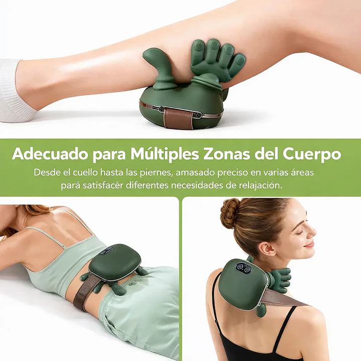 Masajeador Cervical Bionic 4D Inalámbrico con Calor Infrarrojo 4