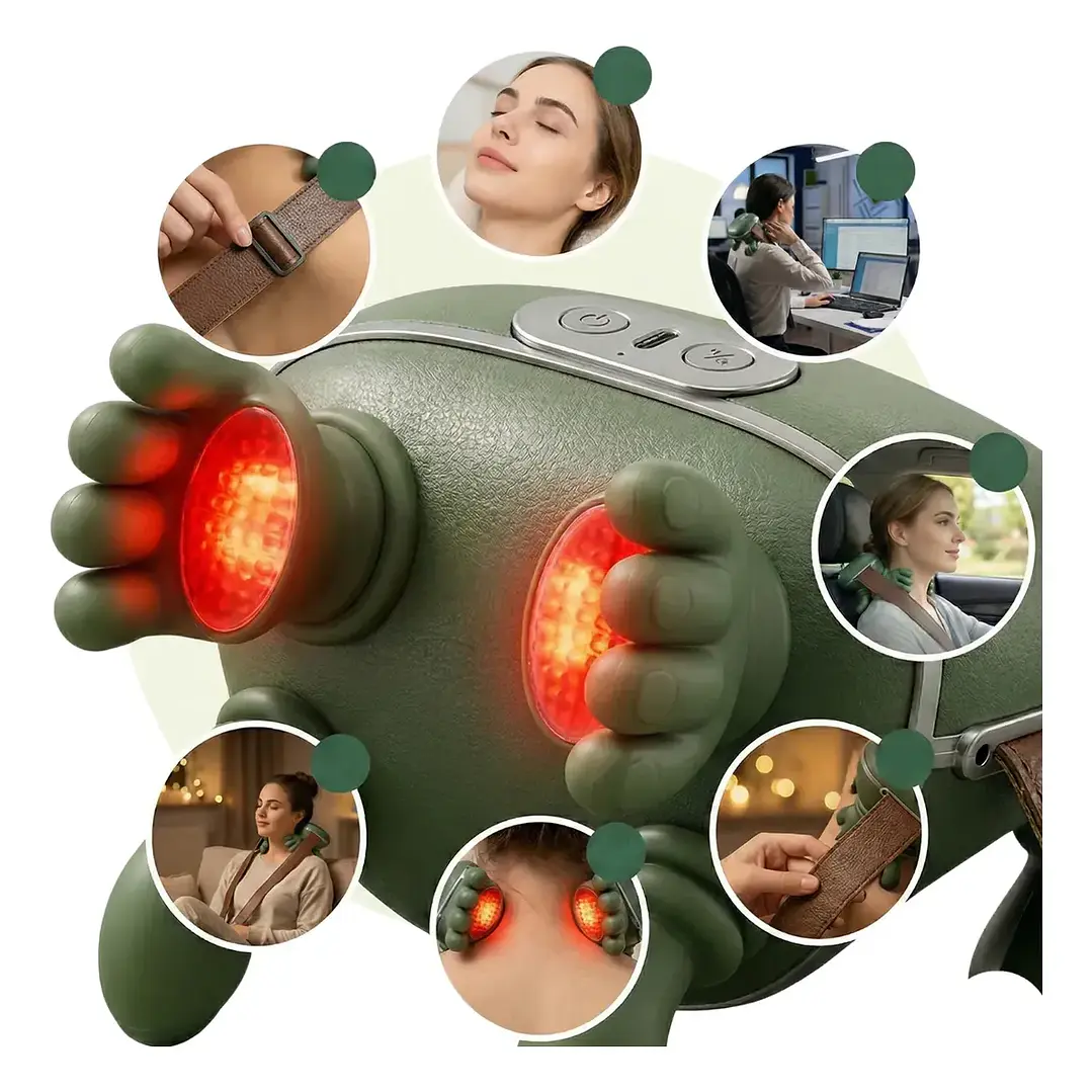 Masajeador Cervical Bionic 4D Inalámbrico con Calor Infrarrojo 2