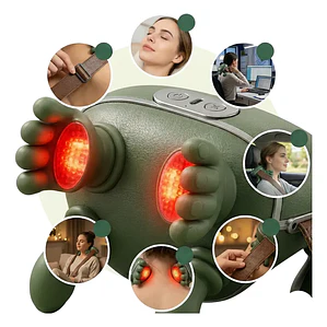 Masajeador Cervical Bionic 4D Inalámbrico con Calor Infrarrojo