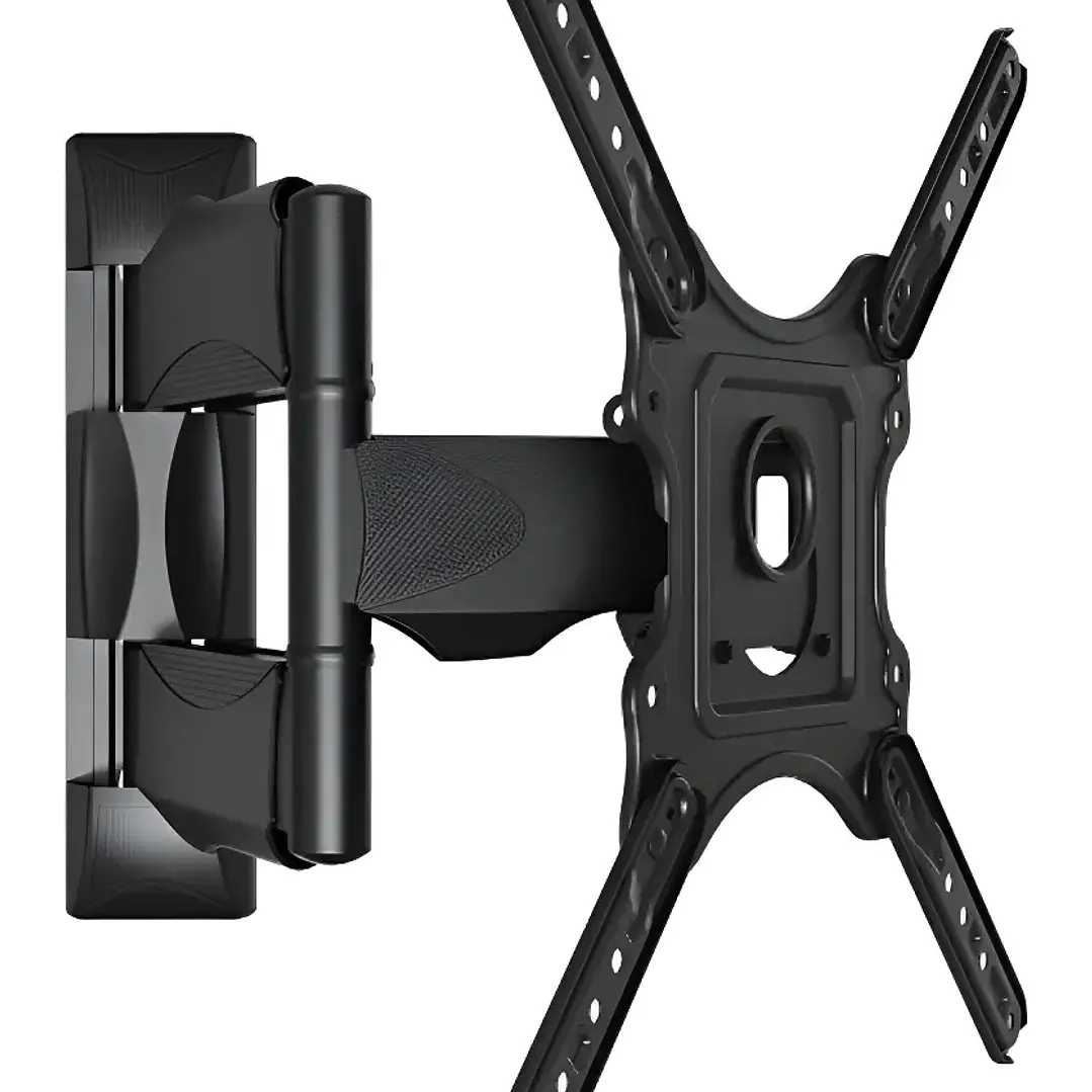 Soporte de TV Articulado 3 Brazos para Pared 32 a 55 Pulgadas Negro  2