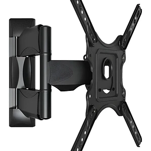 Soporte de TV Articulado 3 Brazos para Pared 32 a 55 Pulgadas Negro 