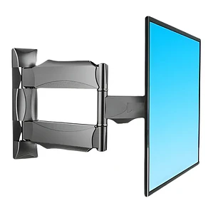 Soporte de TV Articulado 3 Brazos para Pared 32 a 55 Pulgadas Negro 