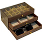 Joyero Organizador 3 Niveles Vintage Madera con Cajones - Miniatura 1