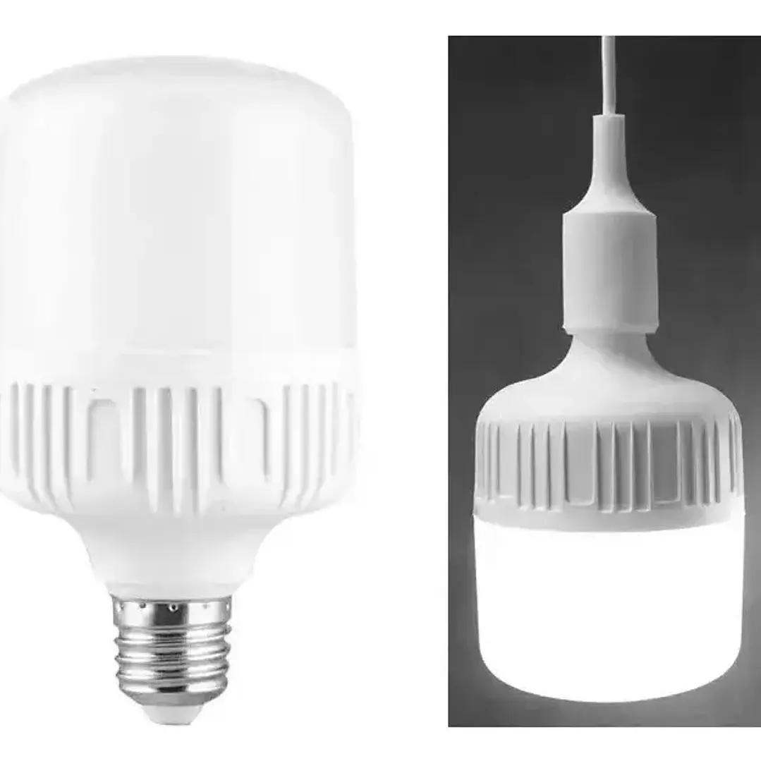 Ampolleta LED Alta Potencia 60W E27 Luz Blanca Fría para Negocio y Hogar 4