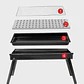 Parrilla Portátil Plegable XL Importadora Vis de Acero Inoxidable - Miniatura 4