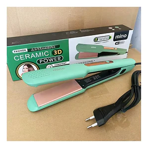 Plancha de Pelo Mino MN-8826 de Cerámica 3D con Enchufe Nacional