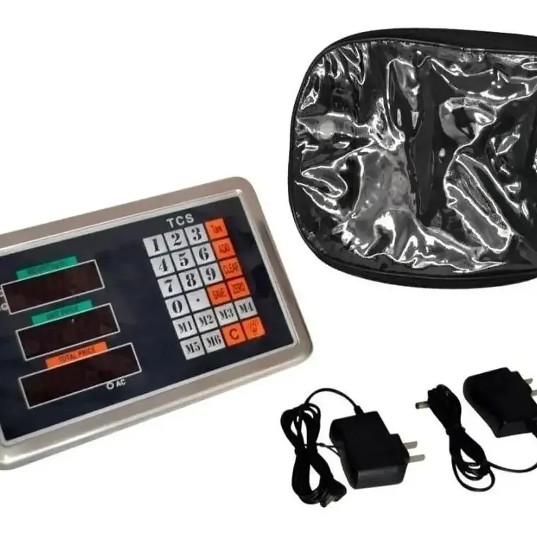 Balanza Digital Inalámbrica Industrial de 600 kg de Acero Reforzado 3