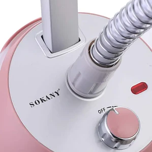 Plancha a Vapor de Pie Sokany WSK-4007 Profesional con Tabla Rosa