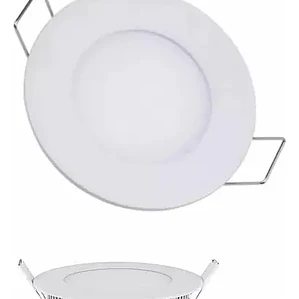 Foco Panel LED Embutido Redondo 3W Luz Fría Diámetro 8.5cm