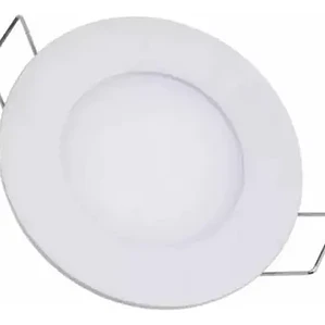 Foco Panel LED Embutido Redondo 3W Luz Fría Diámetro 8.5cm