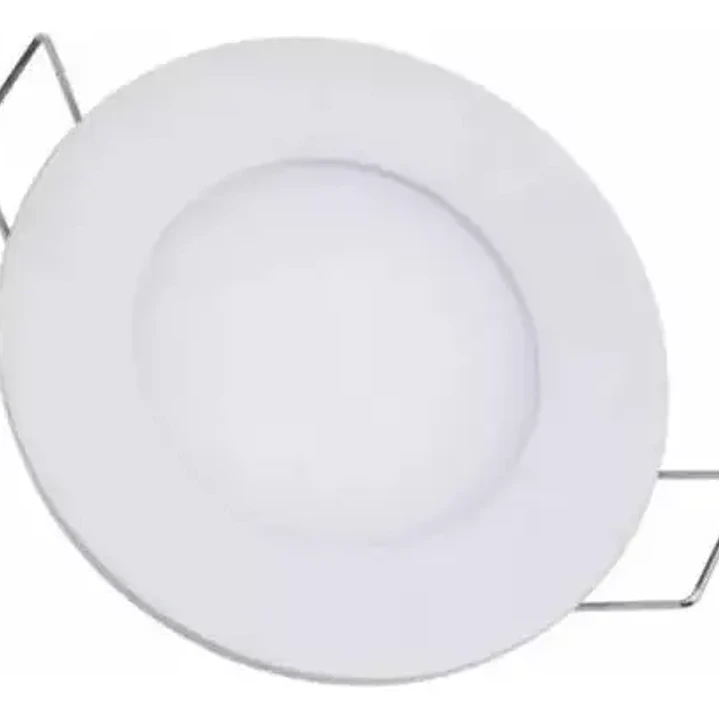 Foco Panel LED Embutido Redondo 3W Luz Fría Diámetro 8.5cm 2