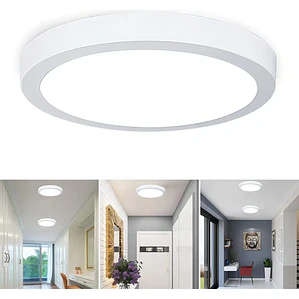 Foco Panel LED Sobrepuesto Redondo 24W de Alta Luminosidad 2160 Lúmenes