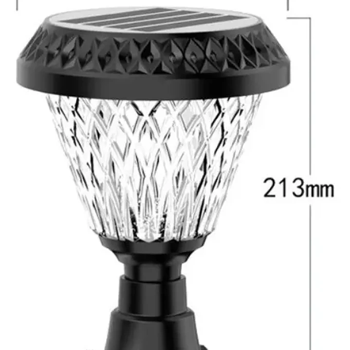 Foco Farol Solar LED Redondo para Exterior con Autonomía de 12 Horas 2