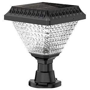 Foco Farol Solar LED Cuadrado para Exterior con Panel Solar Integrado