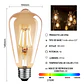 Ampolleta Vintage E27 LED Edison de Filamento 4W Luz Cálida 2700K - Miniatura 3