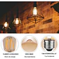 Ampolleta Vintage E27 LED Edison de Filamento 4W Luz Cálida 2700K - Miniatura 4