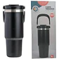 Vaso Térmico de Acero Inoxidable 900ml con Asa y Tapa Hermética - Miniatura 1