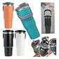 Vaso Térmico de Acero Inoxidable 900ml con Asa y Tapa Hermética - Miniatura 3