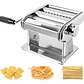 Máquina de Pasta Manual 3 en 1 Amasadora y Cortadora de Acero Cromado - Miniatura 2