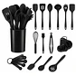 Set de Utensilios de Cocina de Silicona 21 Piezas con Vaso Organizador - Miniatura 1