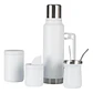 Set Termo Matero 1.3 Litros y Mate 236 ml con Bombilla Yerbera y Azucarera - Miniatura 1