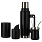 Set Termo Matero 1.3 Litros y Mate 236 ml con Bombilla Yerbera y Azucarera - Miniatura 4