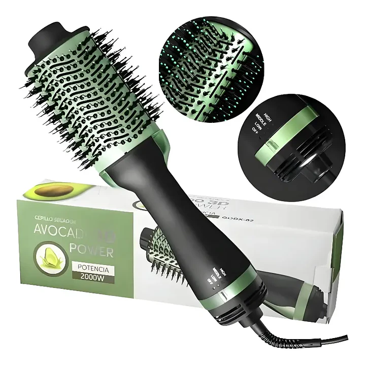 Eonspark Cepillo Secador de Aguacate One Step Voluminizador Ovalado 1