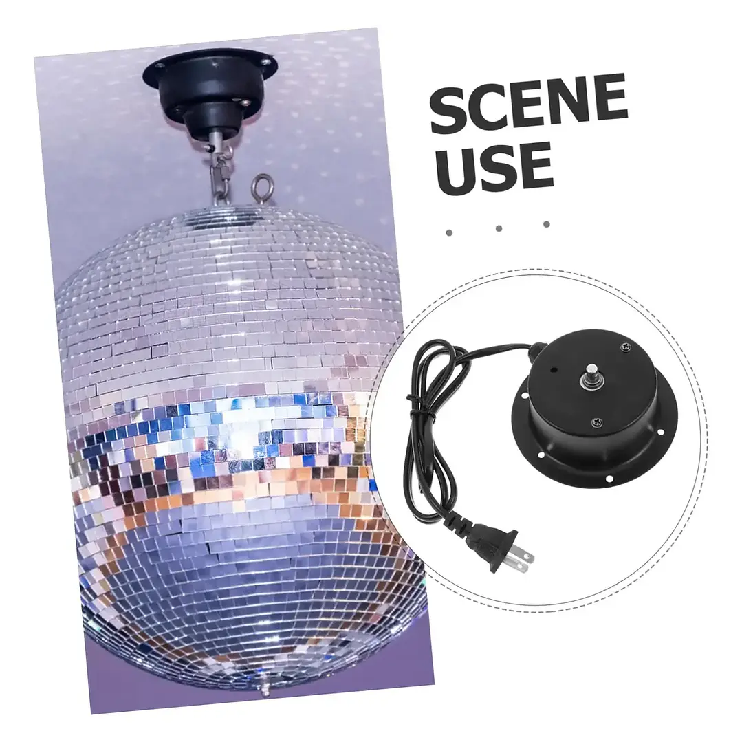 Motor Rotatorio para Bola de Disco e Iluminación de Alta Resistencia 3