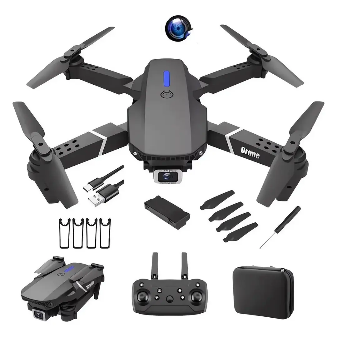 Tynctway Drone E88 Pro 4K HD con Doble Cámara y Posicionamiento GPS 1