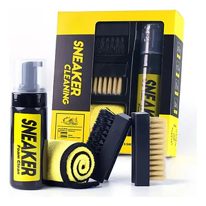 Kit Limpieza de Zapatillas Premium – Set Completo con Cepillos y Toalla