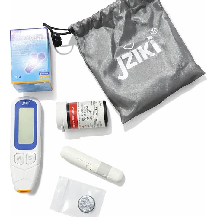 Jziki JZK 206 Glucómetro Medidor de Glucosa Portátil Autónomo 2