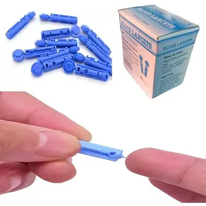 Lancetas Estériles para Glicemia Caja de 50 Unidades